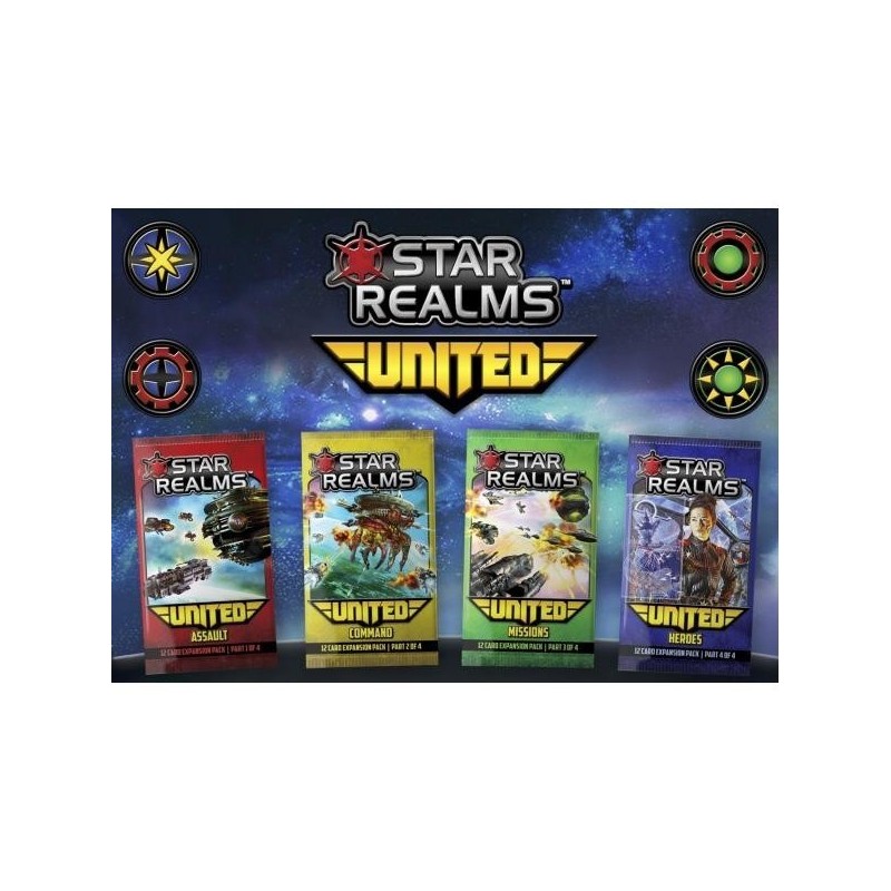 BUNDLE Star Realms United Packs ENG - gioco da tavolo