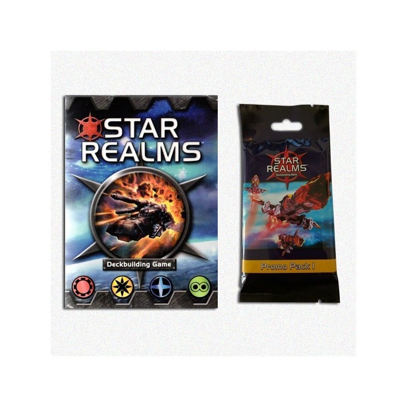 BUNDLE Star Realms ENG + Promo Pack 1 - gioco da tavolo