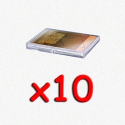 BUNDLE Scatolina portacarte - 15 carte UltraPro (10 pezzi)