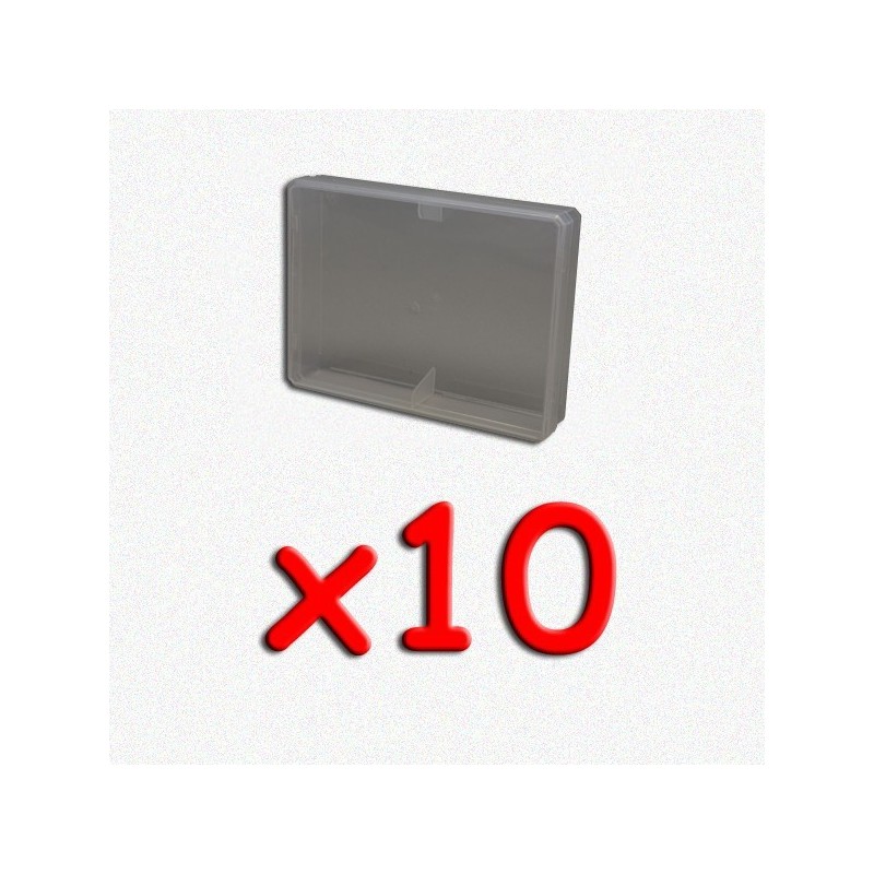 BUNDLE 10 x Box per carte profondo doppio (10 pezzi) - accessorio per giochi