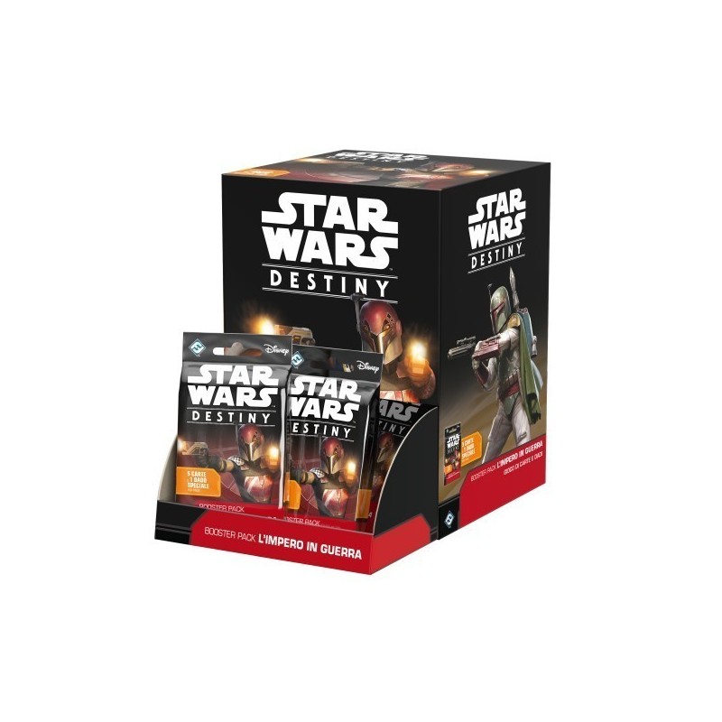 BUNDLE Star Wars: Destiny - Booster Pack L'Impero in Guerra x36 pezzi - gioco da tavolo