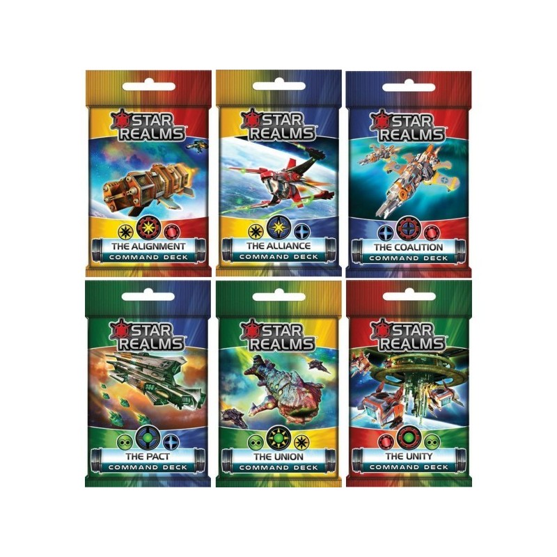 BUNDLE Command Deck Star Realms - gioco da tavolo