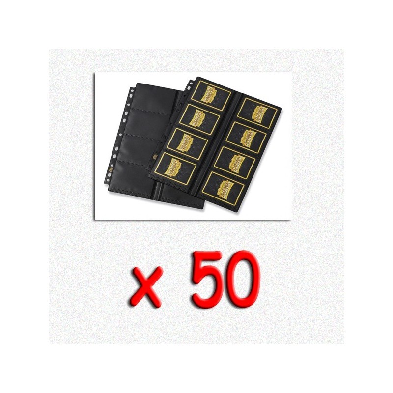 BUNDLE Dragon Shield - Foglio 16 taschine Non Glare (50 pezzi) - accessorio per giochi