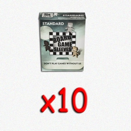 BUNDLE 63x88 Bustine protettive trasparenti Arcane Tinmen - MATTE 50 bustine (10 pezzi)