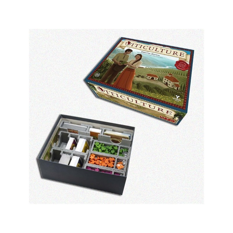 BUNDLE Viticulture Essential Edition + Organizer Folded Space in EvaCore - accessorio per giochi