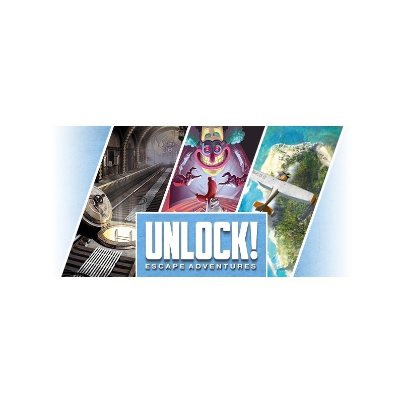 BUNDLE Unlock!: Mystery Adventures ITA + Secret Adventures ITA - gioco da tavolo