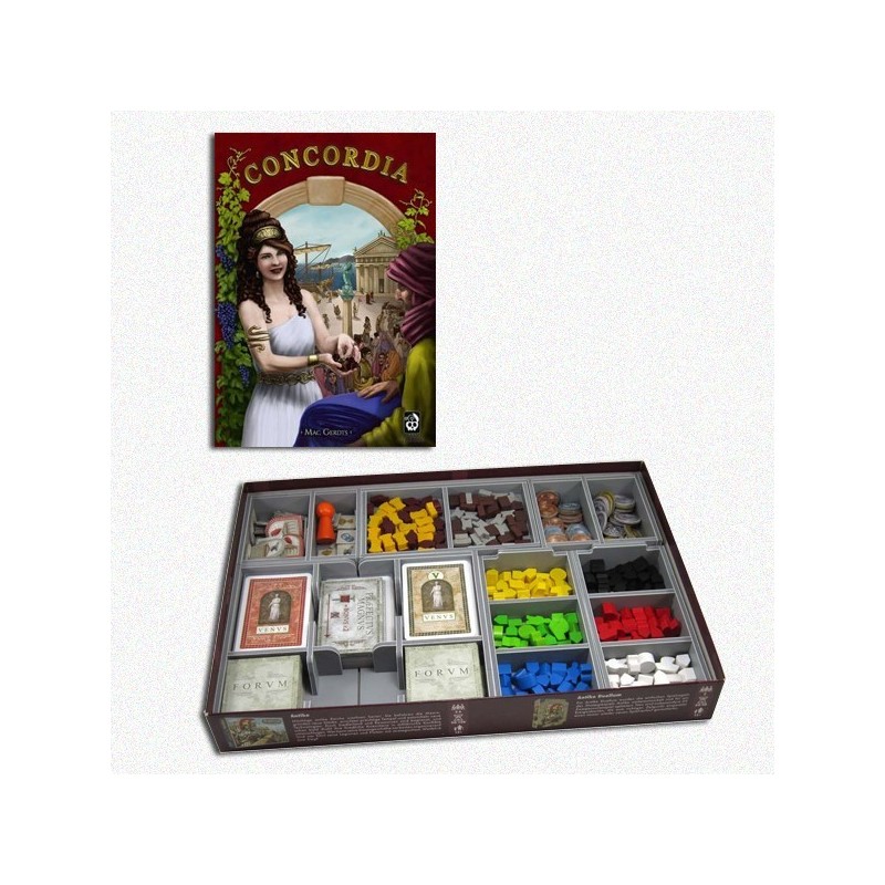 BUNDLE Concordia + Organizer Folded Space in EvaCore - accessorio per giochi