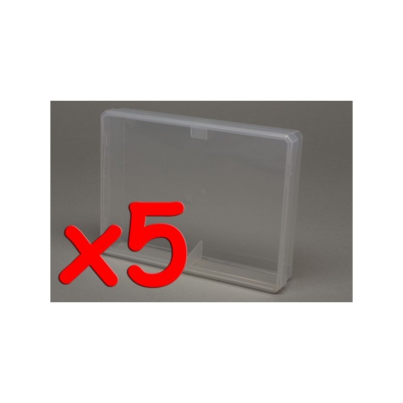 BUNDLE Box per carte profondo doppio (5 pezzi) - accessorio per giochi