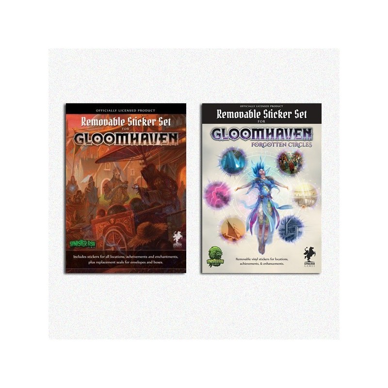 BUNDLE GLOOMHAVEN STICKERS - gioco da tavolo