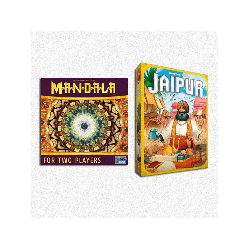 BUNDLE Jaipur 2nd Ed. (Edizione Limitata) ITA + Mandala - gioco da tavolo