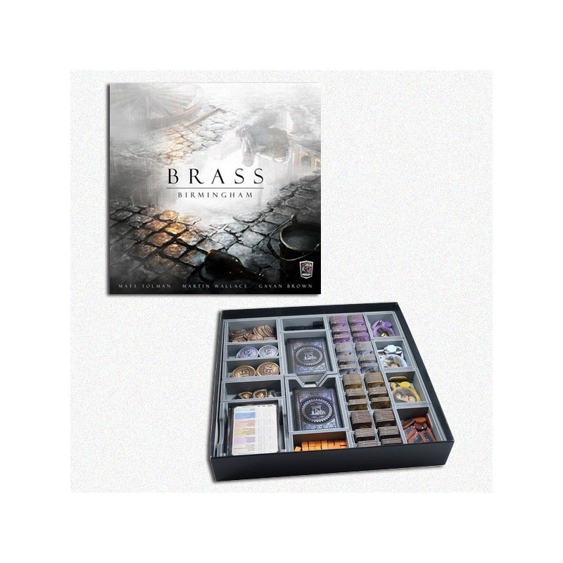 BUNDLE Brass: Birmingham ITA + Organizer Folded Space in EvaCore - accessorio per giochi