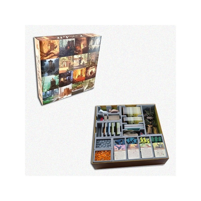 BUNDLE Everdell Collector's Edition ITA + Organizer Folded Space in EvaCore - accessorio per giochi