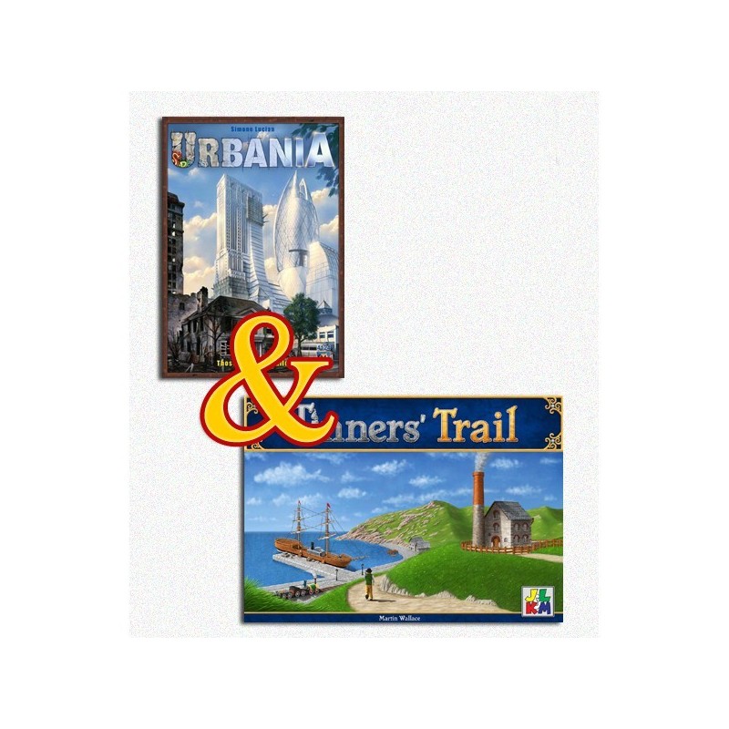BUNDLE Tinners' Trail + Urbania - gioco da tavolo