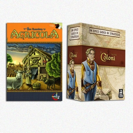BUNDLE Agricola (New Ed. Asmodee) ITA + I Coloni (The Colonist ITA)
