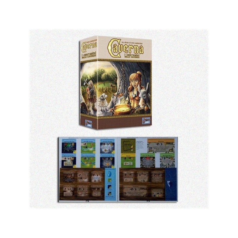 BUNDLE Caverna ITA + Mini Espansione - gioco da tavolo