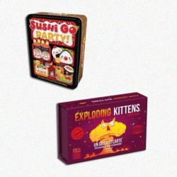 BUNDLE PARTY 2: Party Pack: Exp. Kittens ITA + Sushi Go Party ITA