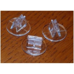 BUNDLE Basetta in plastica 25 pezzi (Plastic Stands)