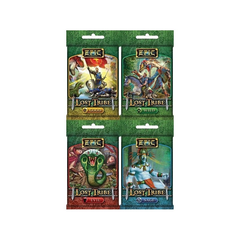 BUNDLE Lost Tribe - Epic Card Game - gioco da tavolo