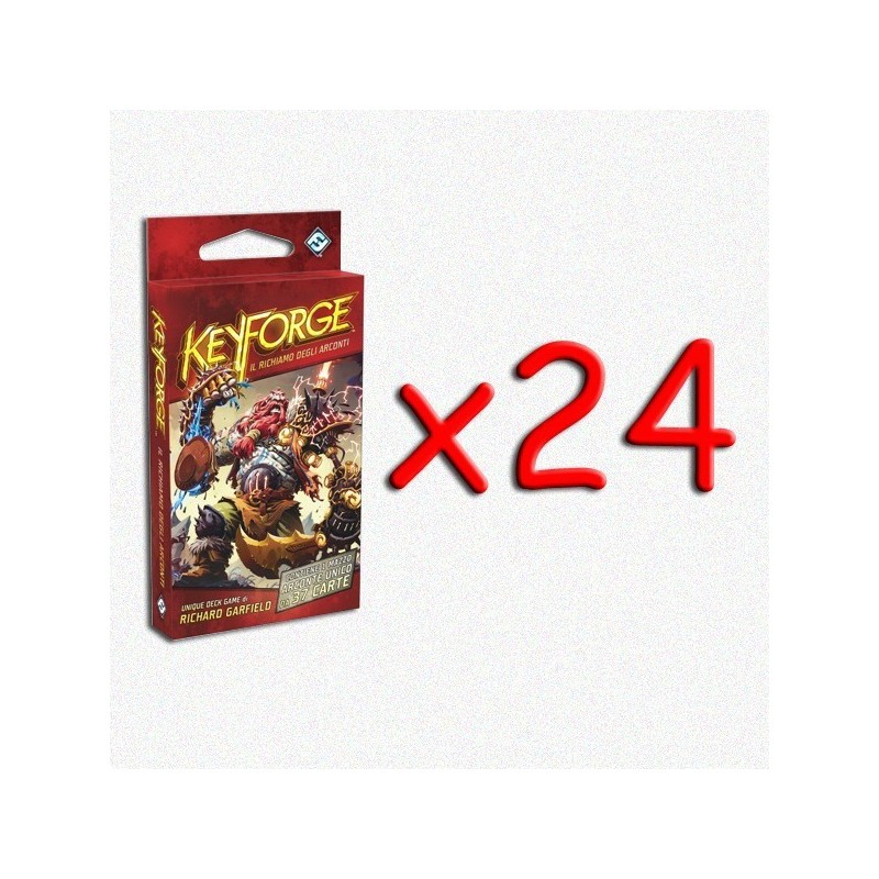 BUNDLE KeyForge: Mazzo Il Richiamo degli Arconti (24 pezzi) - gioco da tavolo
