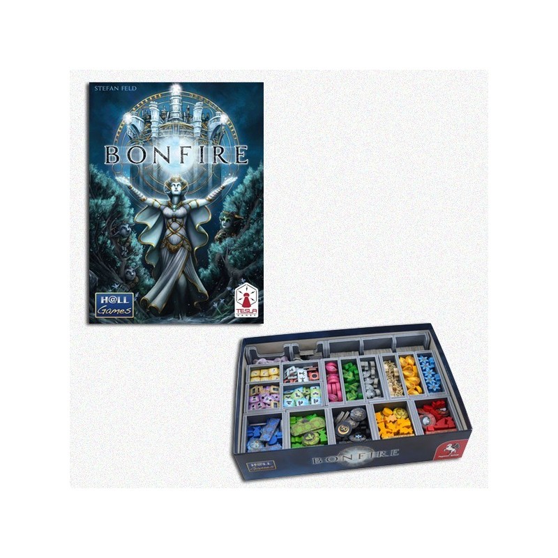 BUNDLE Bonfire ITA + Organizer Folded Space in EvaCore - accessorio per giochi