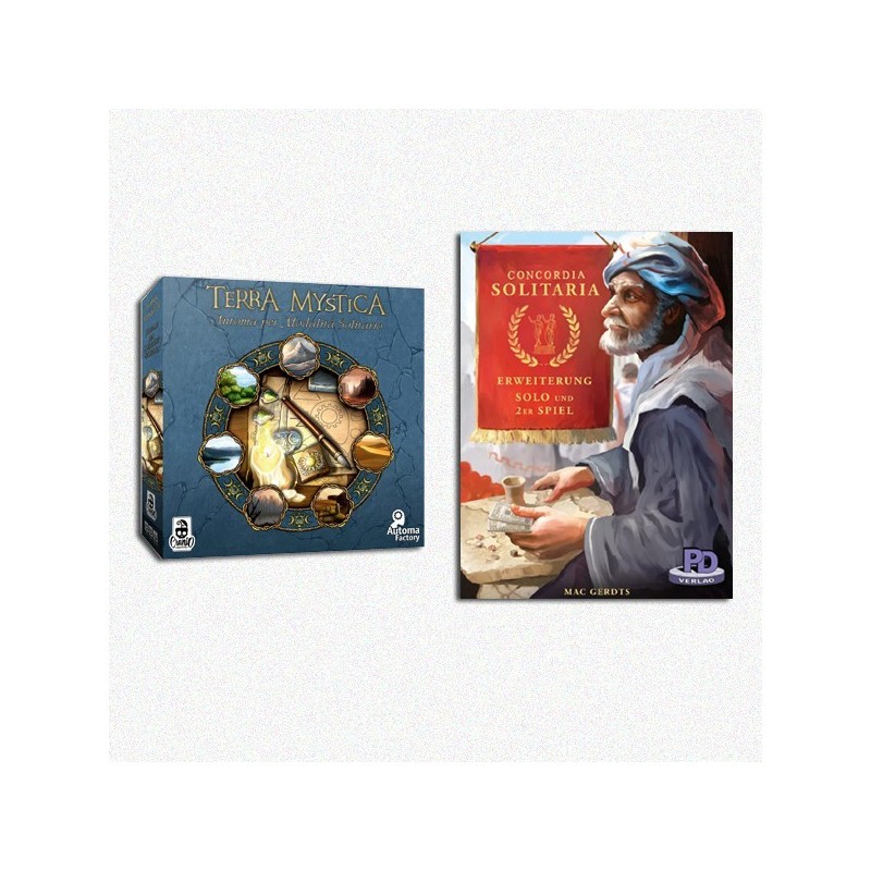 BUNDLE SOLOPLAY Automa: Terra Mystica ITA + Solitaria: Concordia ENG - gioco da tavolo