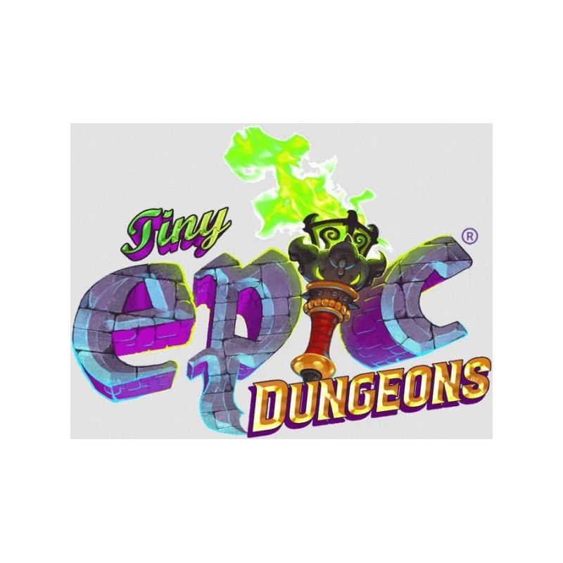 BUNDLE Tiny Epic Dungeons: Playmat (Tappetino)+ Extra Dice Pack - gioco da tavolo