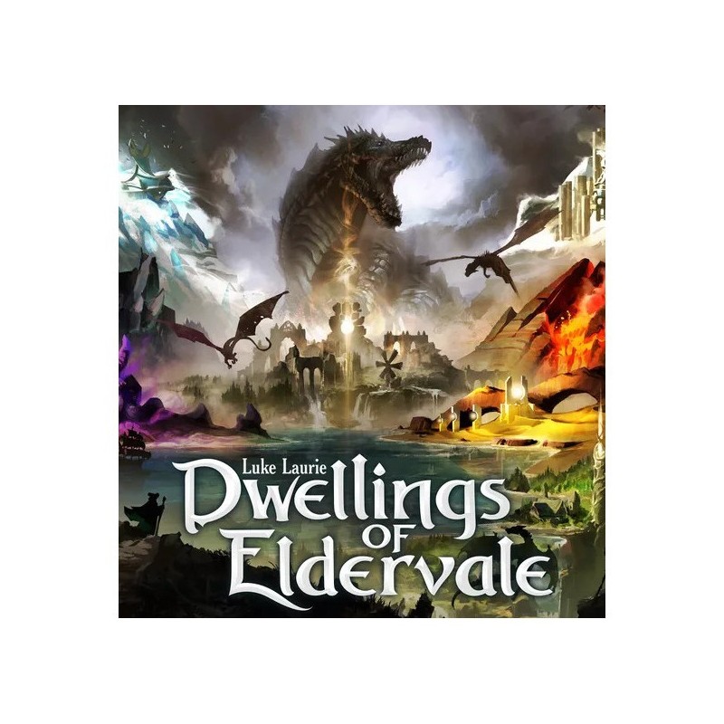 BUNDLE Dwellings of Eldervale (2nd Ed.) + Wooden Treasure Tokens - gioco da tavolo