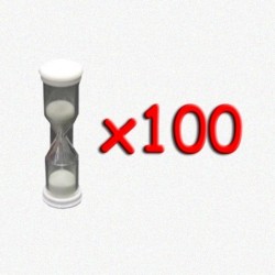 BUNDLE Clessidra da 60 secondi (Koplow - 100 pezzi)