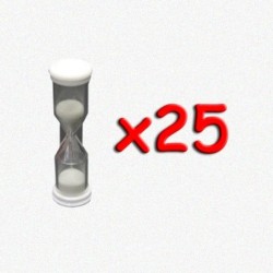 BUNDLE Clessidra da 60 secondi (Koplow - 25 pezzi)
