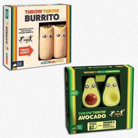 BUNDLE THROW THROW: Burrito + Avocado