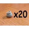 BUNDLE Token Risorsa in resina CIBO (Grano) - 20 Pezzi