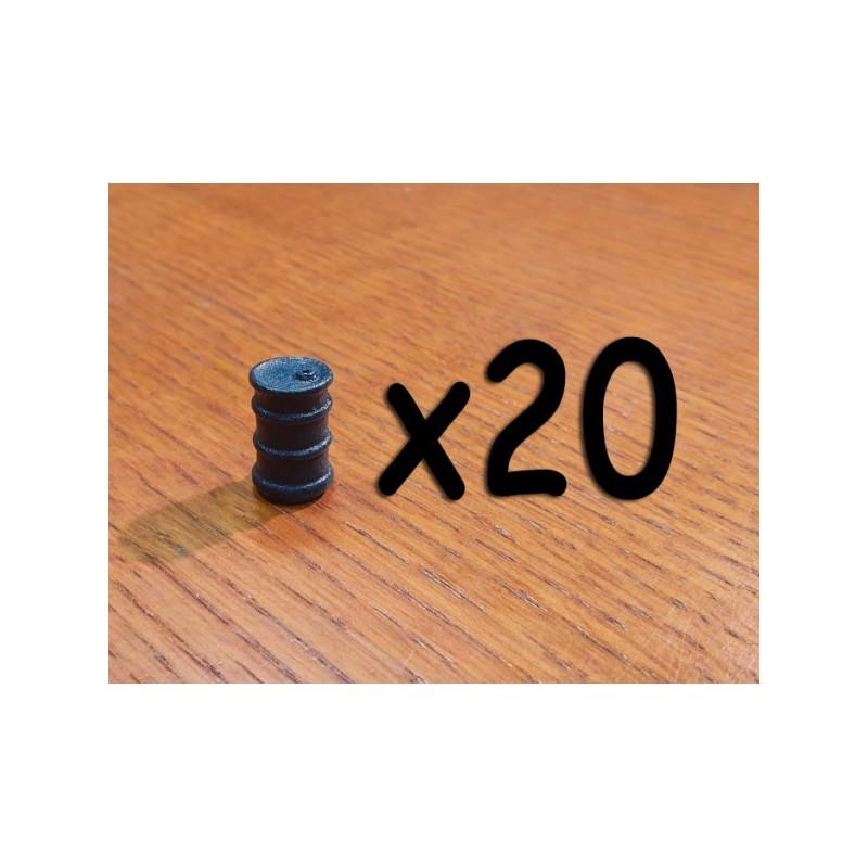 BUNDLE Token Risorsa in resina ENERGIA (Barile) - 20 Pezzi - accessorio per giochi