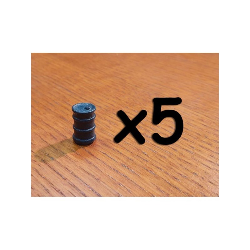 BUNDLE Token Risorsa in resina ENERGIA (Barile) - 5 Pezzi - accessorio per giochi