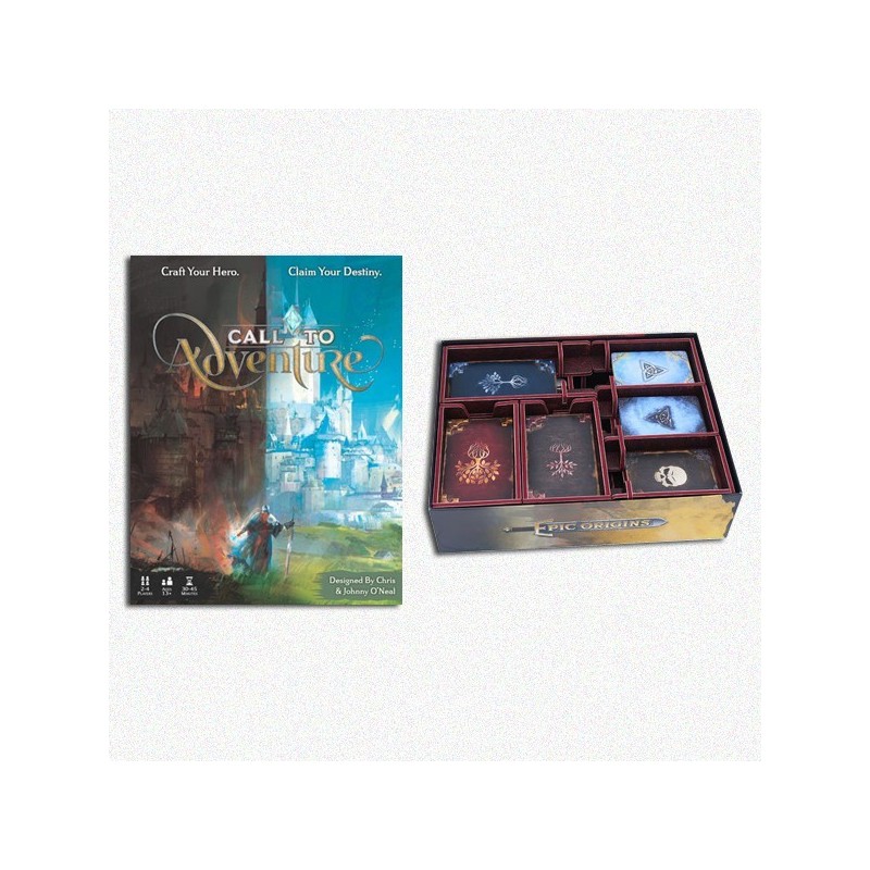 BUNDLE Call to Adventure + Organizer Folded Space in EvaCore - accessorio per giochi