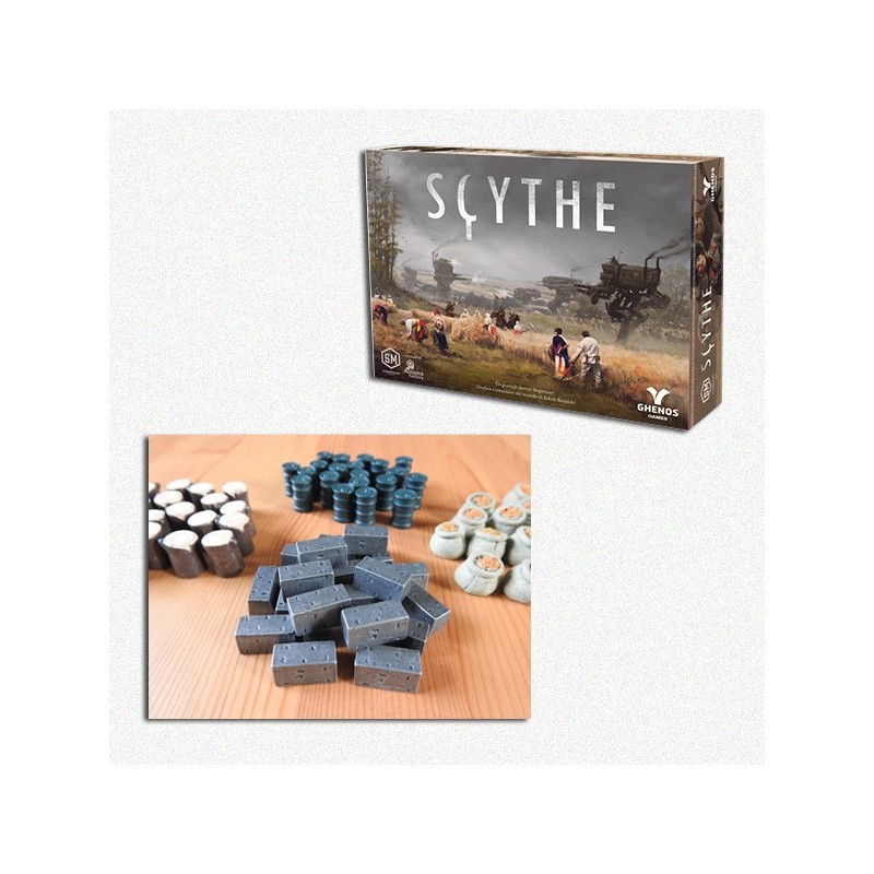 BUNDLE Scythe ITA + Token Risorsa Realistici - gioco da tavolo