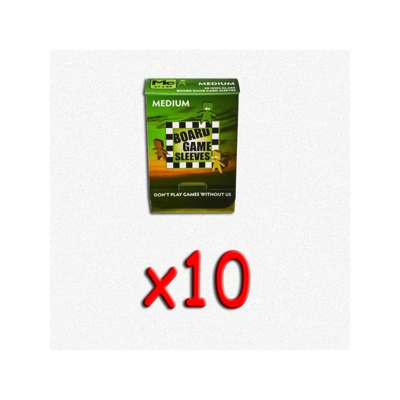 BUNDLE 57x89 Bustine protettive trasparenti Arcane Tinmen - MATTE 50 bustine (10 pezzi) - accessorio per giochi