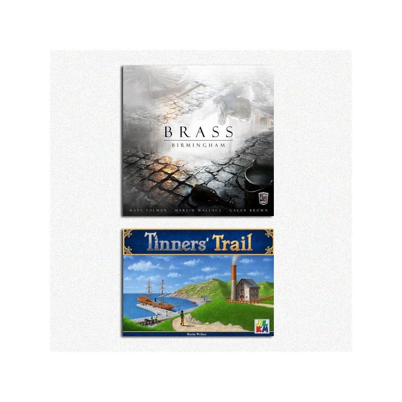 BUNDLE Brass: Birmingham ITA + Tinners' Trail ITA - gioco da tavolo