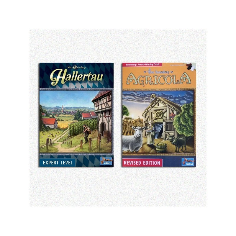 BUNDLE Hallertau ENG + Agricola (New Ed.) ENG - gioco da tavolo