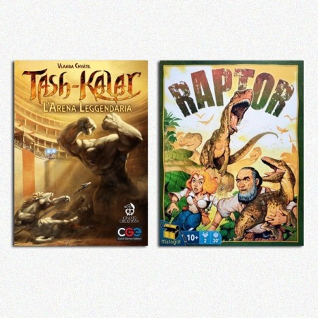 BUNDLE Raptor (New Ed.) ENG + Tash-Kalar: L'Arena Leggendaria