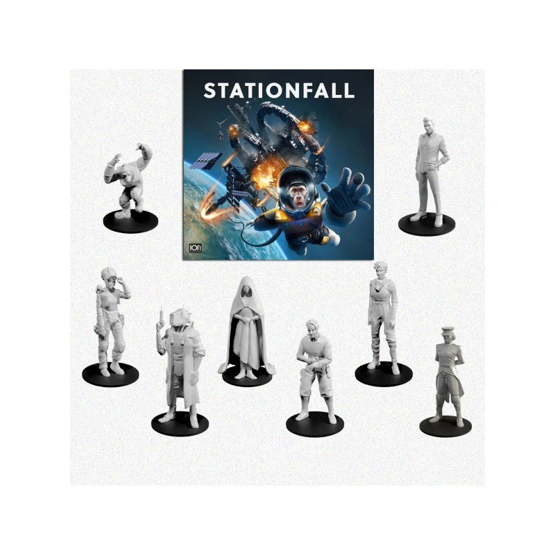 BUNDLE Stationfall (Tappetino) + 3D Miniatures - gioco da tavolo