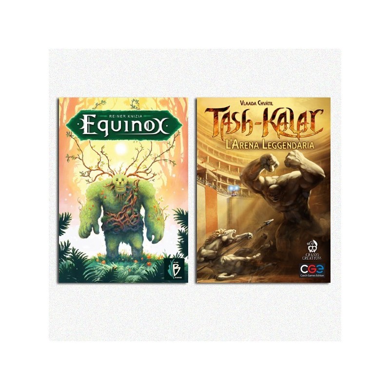 BUNDLE Equinox (Green) + Tash-Kalar: L'Arena Leggendaria - gioco da tavolo