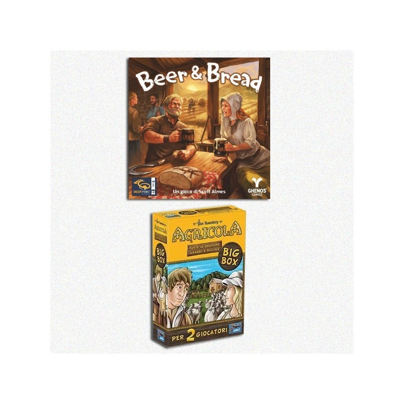 BUNDLE Beer and Bread ITA + Agricola: Tutte le Creature Big Box ITA - gioco da tavolo