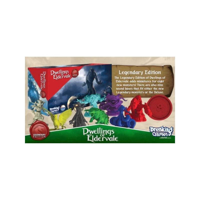 Legendary Upgrade Kit: Dwellings of Eldervale (2nd Ed.) - gioco da tavolo