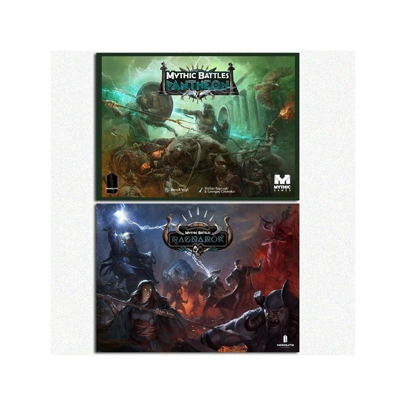 BUNDLE Mythic Battles: Pantheon + Ragnarok - gioco da tavolo