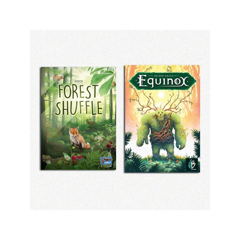 BUNDLE Forest Shuffle + Equinox - gioco da tavolo