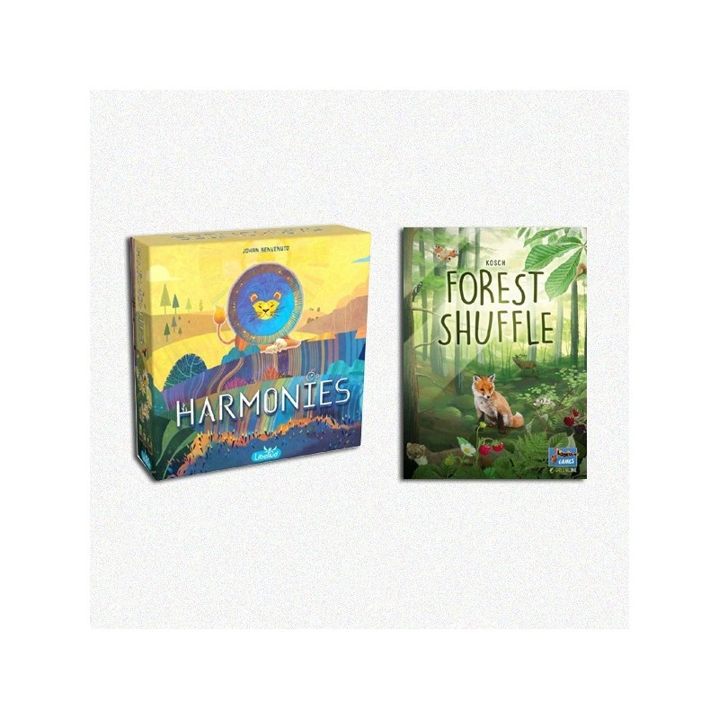 BUNDLE Harmonies + Forest Shuffle - gioco da tavolo