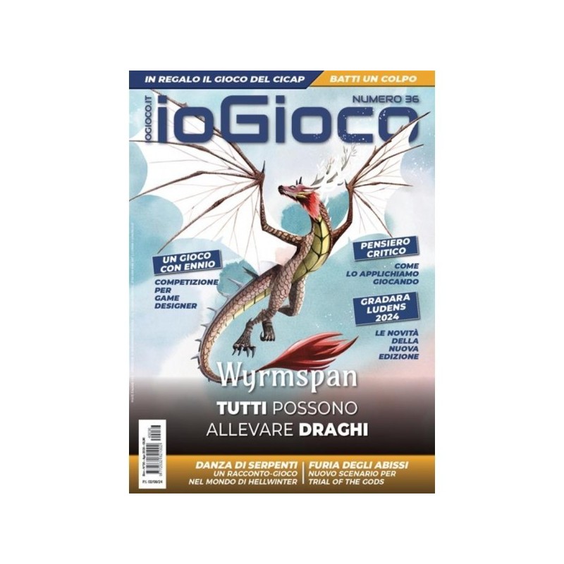 IoGioco N.36 - Rivista Specializzata sui giochi da tavolo (The Games Machines) - accessorio per giochi