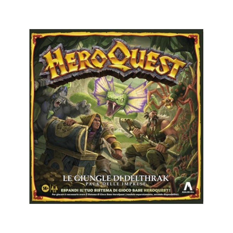 Le Giungle di Delthrak: HeroQuest - gioco da tavolo