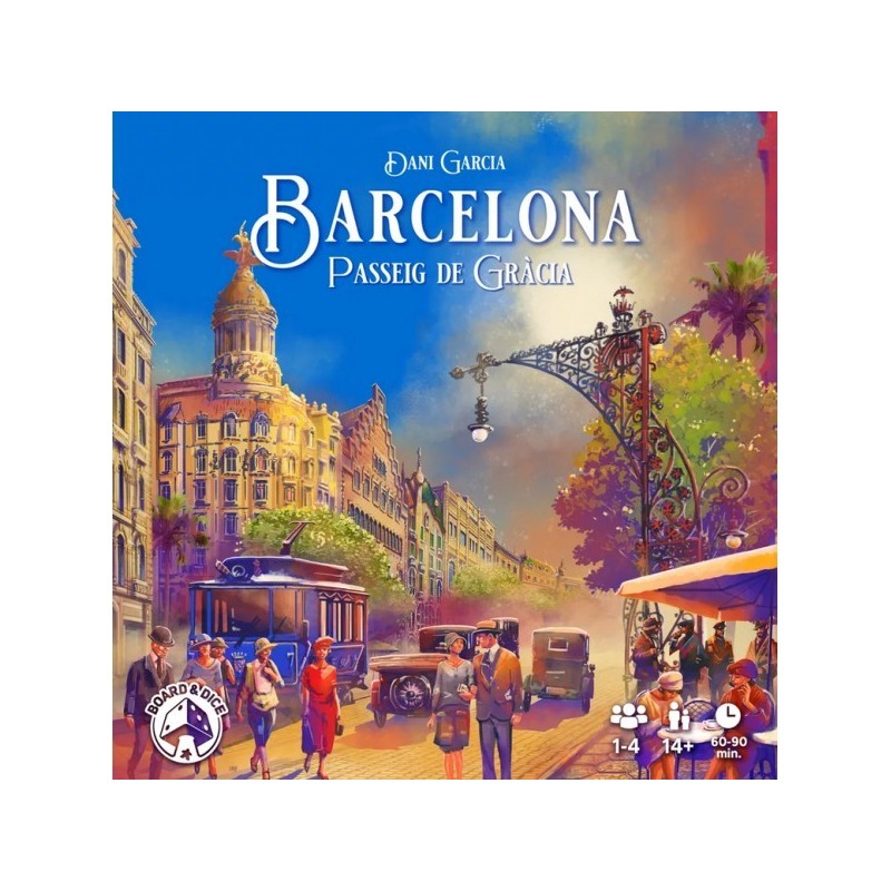 Passeig de Gracia: Barcelona - gioco da tavolo