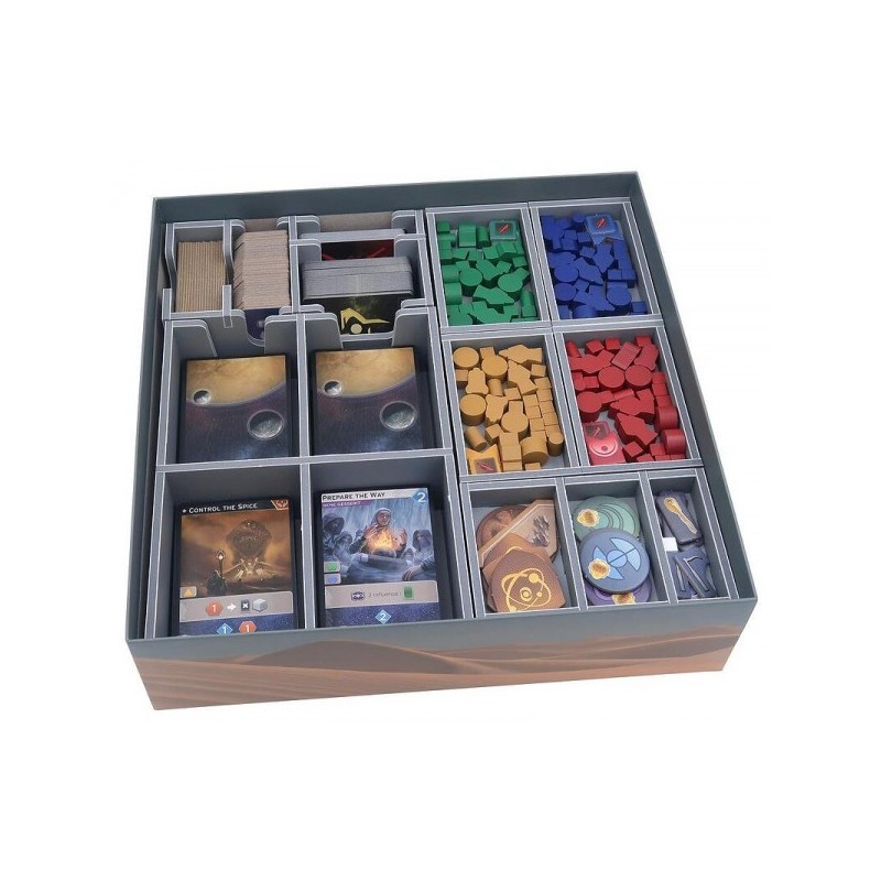 Dune Imperium: Insurrezione Insert - Organizer Folded Space in EvaCore - DIUP - accessorio per giochi